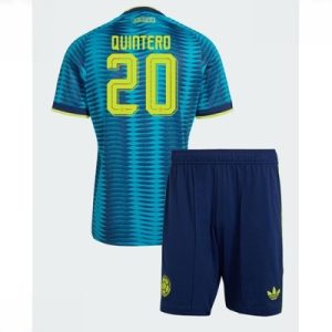 Colombia Juan Fernando Quintero #20 Bortedraktsett Barn VM 2026 – drakt med shorts