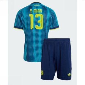 Colombia Yerry Mina #13 Bortedraktsett Barn VM 2026 – drakt med shorts