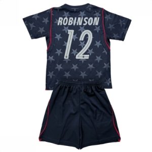 Forente stater Miles Robinson #12 Bortedraktsett Barn VM 2026 fotballtrøyer med shorts