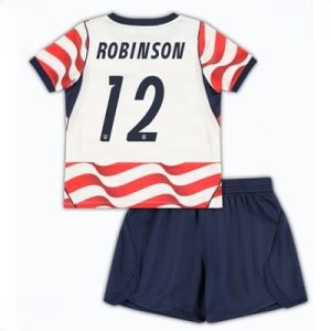 Forente stater Miles Robinson #12 Hjemmedraktsett Barn VM 2026 fotballtrøyer med shorts