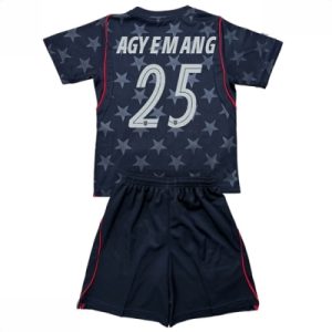 Forente stater Patrick Agyemang #25 Bortedraktsett Barn VM 2026 fotballtrøyer med shorts