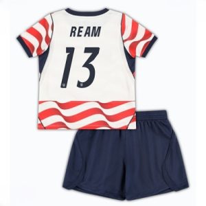 Forente stater Tim Ream #13 Hjemmedraktsett Barn VM 2026 fotballtrøyer med shorts