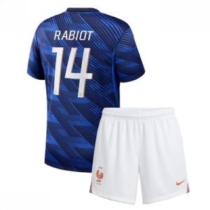 Frankrike Adrien Rabiot #14 Hjemmedraktsett Barn VM 2026 drakt med shorts