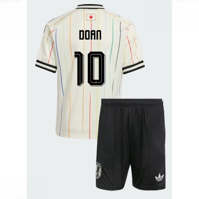 Japan Ritsu Doan #10 Bortedraktsett Barn VM 2026 Fotballdrakter med shorts
