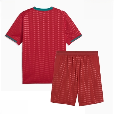 Portugal Hjemmedrakt Fotballdrakter Barn VM 2026 Fotballdrakter med shorts