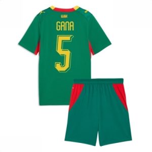 Kjøp Senegal Idrissa Gueye #5 Bortedraktsett Barn VM 2026 Fotballdrakter Korte bukser