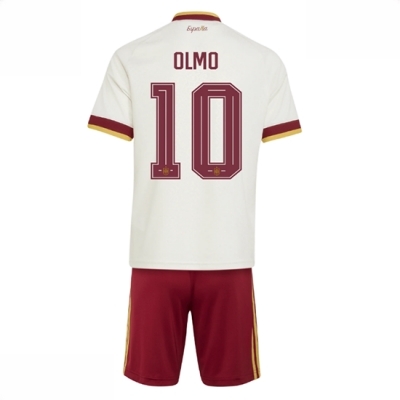 Spania Dani Olmo #10 Bortedraktsett Barn VM 2026 fotballdrakt sett