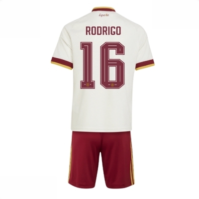 Spania Rodri Hernandez #16 Bortedraktsett Barn VM 2026 fotballdrakt sett