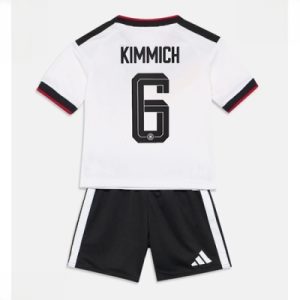 Tyskland Joshua Kimmich #6 Hjemmedraktsett Barn VM 2026 fotballtrøye med shorts