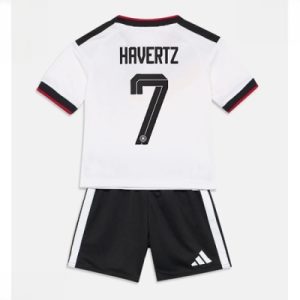 Tyskland Kai Havertz #7 Hjemmedraktsett Barn VM 2026 fotballtrøye med shorts