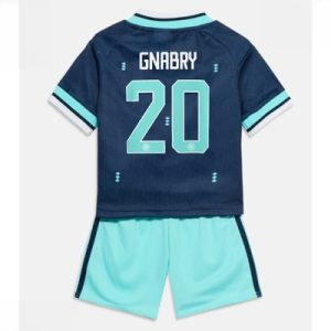 Tyskland Serge Gnabry #20 Bortedraktsett Barn VM 2026 fotballtrøye med shorts