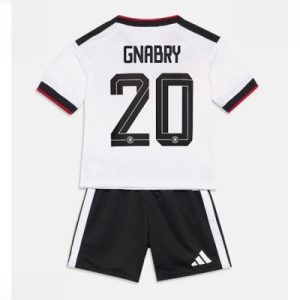 Tyskland Serge Gnabry #20 Hjemmedraktsett Barn VM 2026 fotballtrøye med shorts