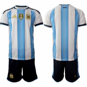 Argentina VM 2026 drakt sett hjemmedrakt med shorts