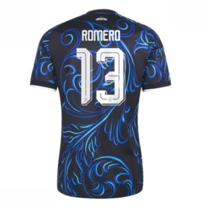 Kjøp Argentina Fotballdrakt Herre Cristian Romero #13 Bortedrakt VM 2026 Kortermet
