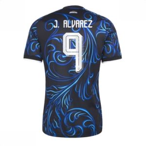 Kjøp Argentina Fotballdrakt Herre Julian Alvarez #9 Bortedrakt VM 2026 Kortermet