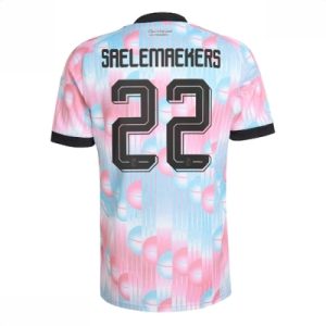 Belgia VM 2026 Alexis Saelemaekers #22 Bortedrakt fotballdrakt for menn