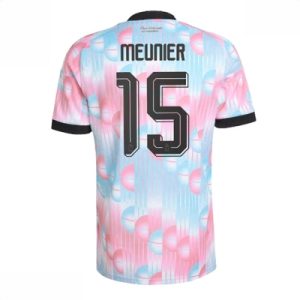 Belgia VM 2026 Bortedrakt fotballdrakt med navn Thomas Meunier #15
