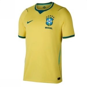 Brasil VM 2026 Landslagsdrakt Hjemmedrakt Kortermet Herre gul