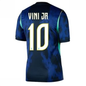 Brasil VM 2026 Fotballdrakt Herre Vinicius Junior #10 Bortedrakt Kortermet