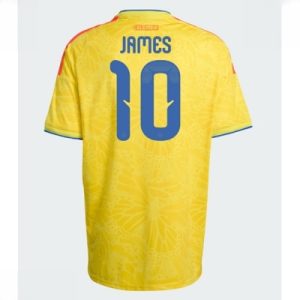 Colombia VM 2026 James Rodriguez #10 Hjemmedrakt Kortermet