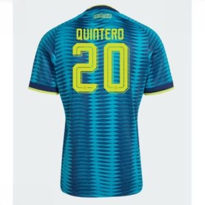 Colombia VM 2026 Bortedrakt Kortermet med Juan Fernando Quintero 20 trykk