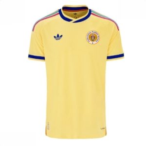 Herre Curaçao VM 2026 Bortedrakt gul fotballdrakt med trykk