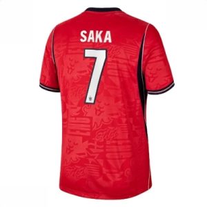 England Bukayo Saka #7 Bortedrakt VM 2026 kortermet fotballdrakt herre