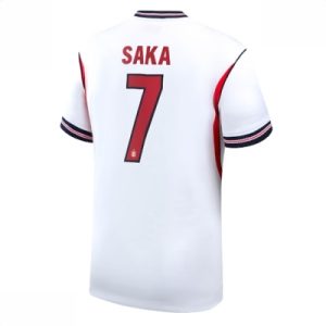 England Bukayo Saka #7 Hjemmedrakt VM 2026 kortermet fotballdrakt herre