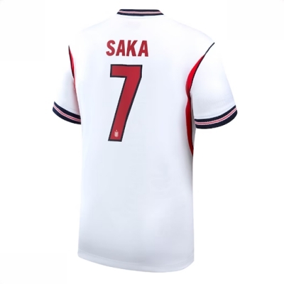 England Bukayo Saka #7 Hjemmedrakt VM 2026 kortermet fotballdrakt herre
