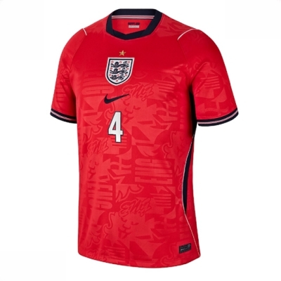 England Declan Rice #4 Bortedrakt VM 2026 kortermet fotballdrakt herre