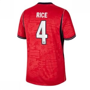 England Declan Rice #4 Bortedrakt VM 2026 kortermet fotballdrakt herre