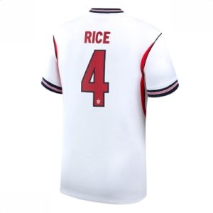 England Declan Rice #4 Hjemmedrakt VM 2026 kortermet fotballdrakt herre