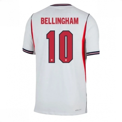 England Jude Bellingham #10 Hjemmedrakt VM 2026 kortermet fotballdrakt herre