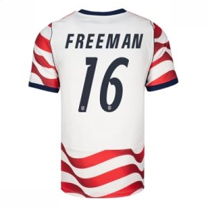 Kjøp Forente stater Fotballdrakt Herre Alex Freeman #16 Hjemmedrakt VM 2026 Kortermet