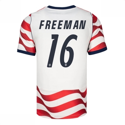 Kjøp Forente stater Fotballdrakt Herre Alex Freeman #16 Hjemmedrakt VM 2026 Kortermet