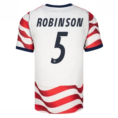 Kjøp Forente stater Fotballdrakt Herre Antonee Robinson #5 Hjemmedrakt VM 2026 Kortermet