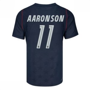 Kjøp Forente stater Fotballdrakt Herre Brenden Aaronson #11 Bortedrakt VM 2026 Kortermet