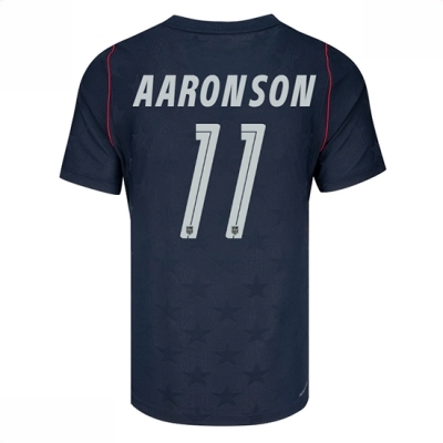 Kjøp Forente stater Fotballdrakt Herre Brenden Aaronson #11 Bortedrakt VM 2026 Kortermet