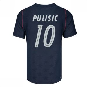 Kjøp Forente stater Fotballdrakt Herre Christian Pulisic #10 Bortedrakt VM 2026 Kortermet