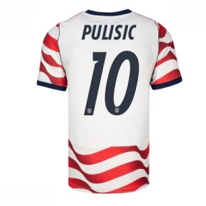 Kjøp Forente stater Fotballdrakt Herre Christian Pulisic #10 Hjemmedrakt VM 2026 Kortermet