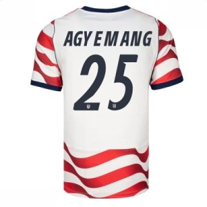 Kjøp Forente stater Fotballdrakt Herre Patrick Agyemang #25 Hjemmedrakt VM 2026 Kortermet
