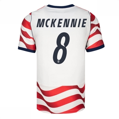 Kjøp Forente stater Fotballdrakt Herre Weston McKennie #8 Hjemmedrakt VM 2026 Kortermet