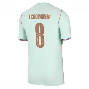 Frankrike Aurelien Tchouameni #8 Bortedrakt VM 2026 fotballdrakt for menn