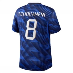 Frankrike Aurelien Tchouameni #8 Hjemmedrakt VM 2026 fotballdrakt for menn