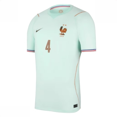 Frankrike Dayot Upamecano #4 Bortedrakt VM 2026 fotballdrakt for menn