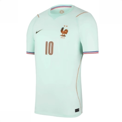Frankrike Kylian Mbappe #10 Bortedrakt VM 2026 fotballdrakt for menn