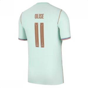 Frankrike Michael Olise #11 Bortedrakt VM 2026 fotballdrakt for menn