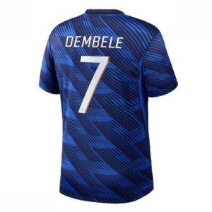 Frankrike Ousmane Dembele #7 Hjemmedrakt VM 2026 fotballdrakt for menn