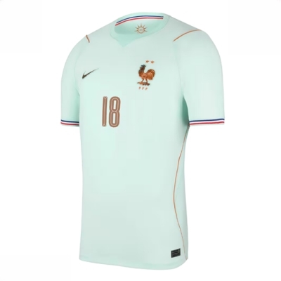 Frankrike Warren Zaire-Emery #18 Bortedrakt VM 2026 fotballdrakt for menn