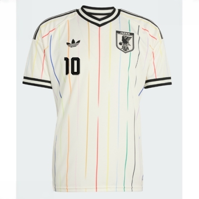 Japan Drakt 2026 bortedrakt Ritsu Doan #10 – hvit VM landslagsdrakt